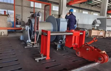 12T electric towing winch