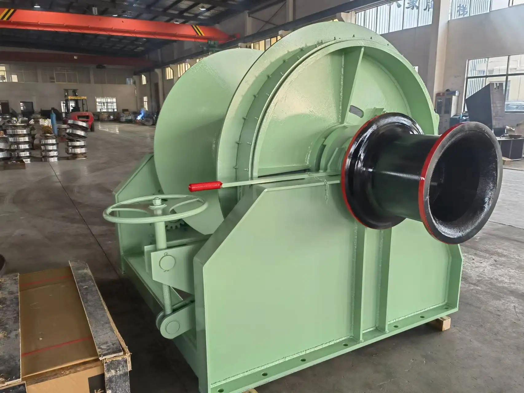 hydraulic mooring winch