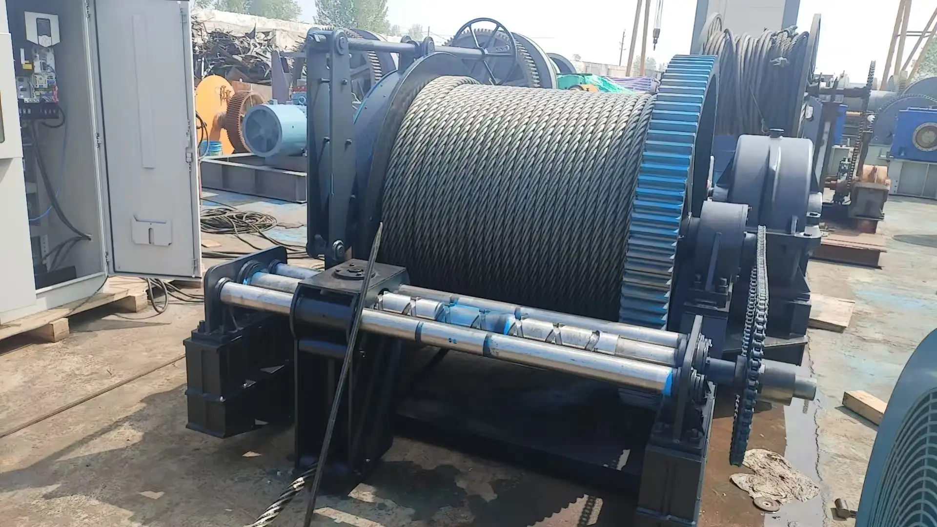 25T slipway winch