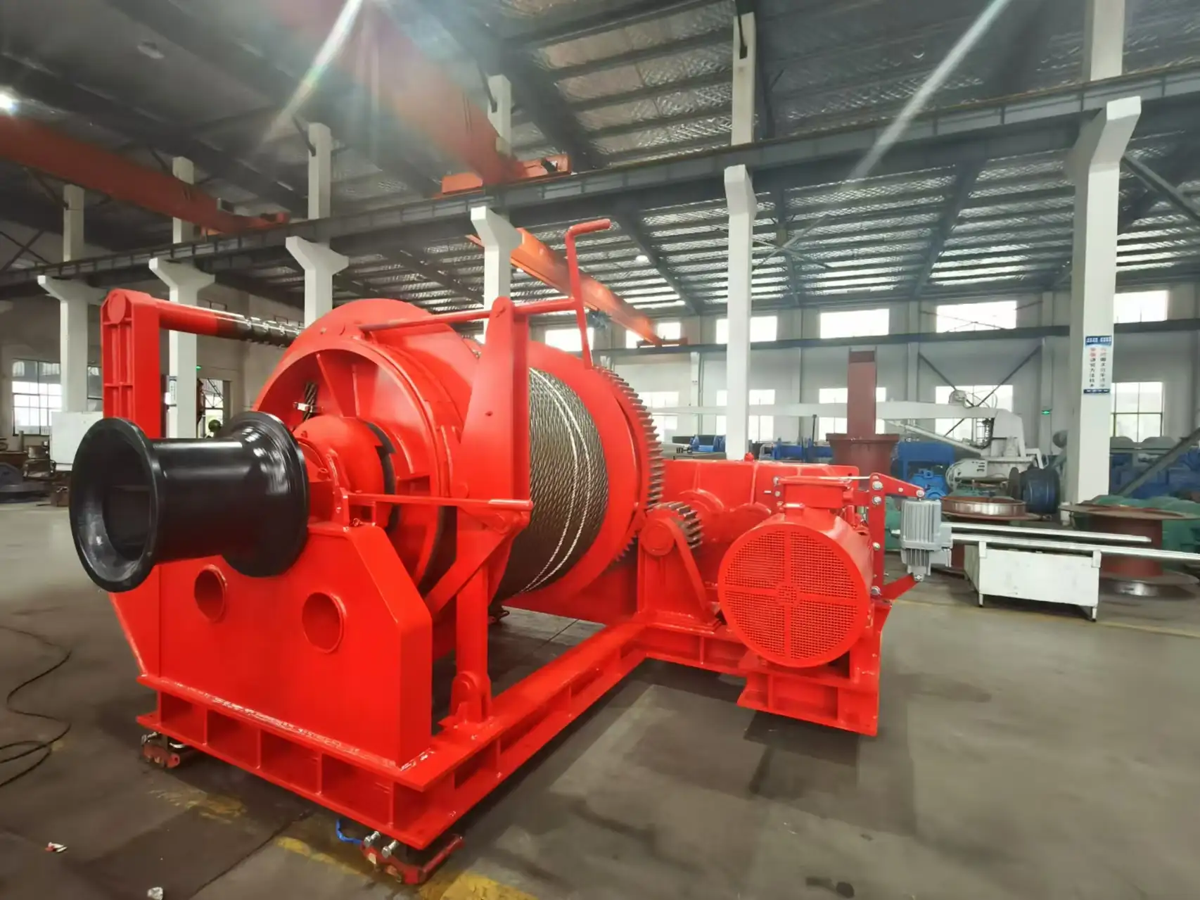 30T Electric mooring winch