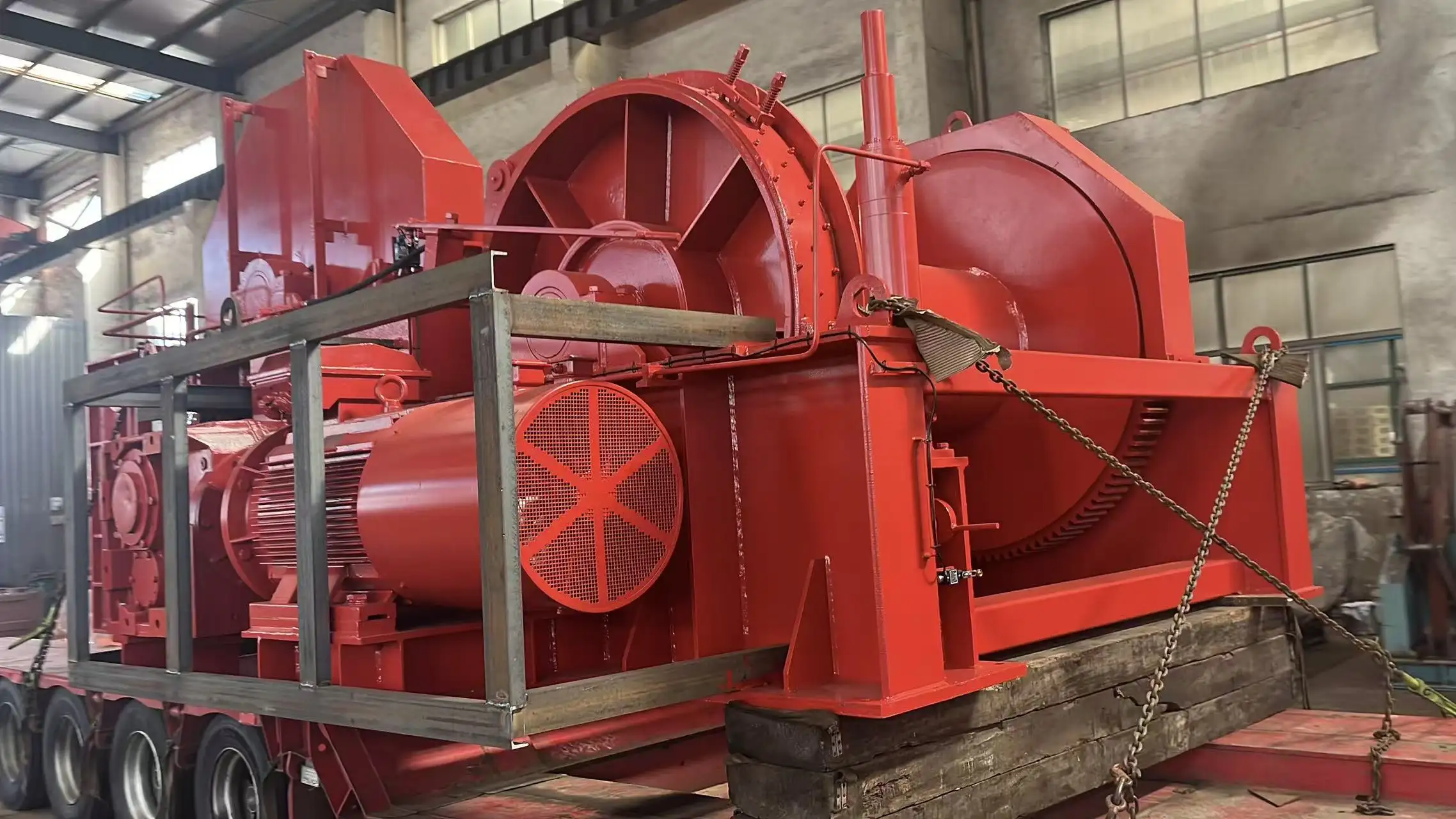 45T marine waterfall winch (4) 45T marine waterfall winch