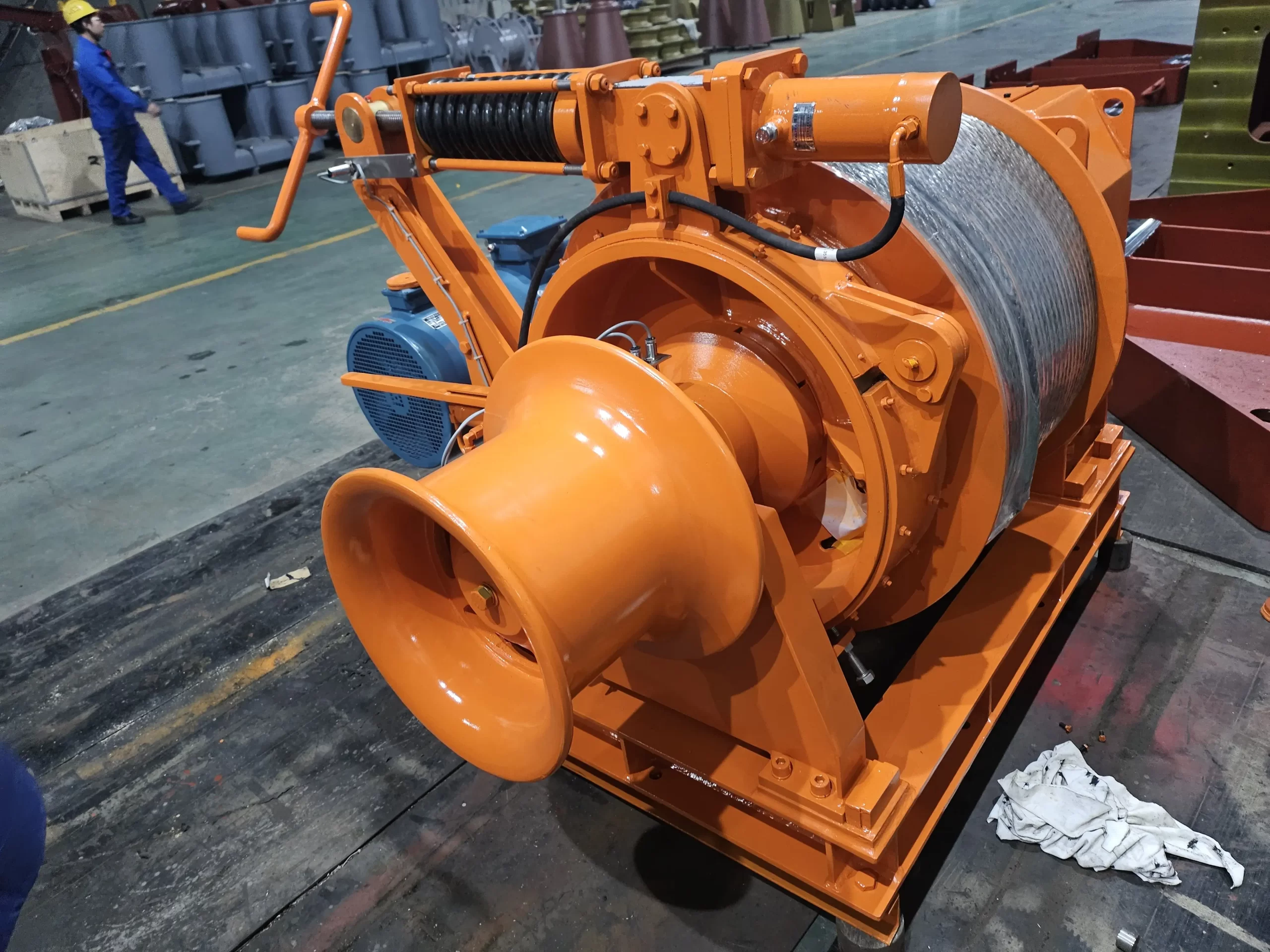 5T-500M wire rope anchor winch