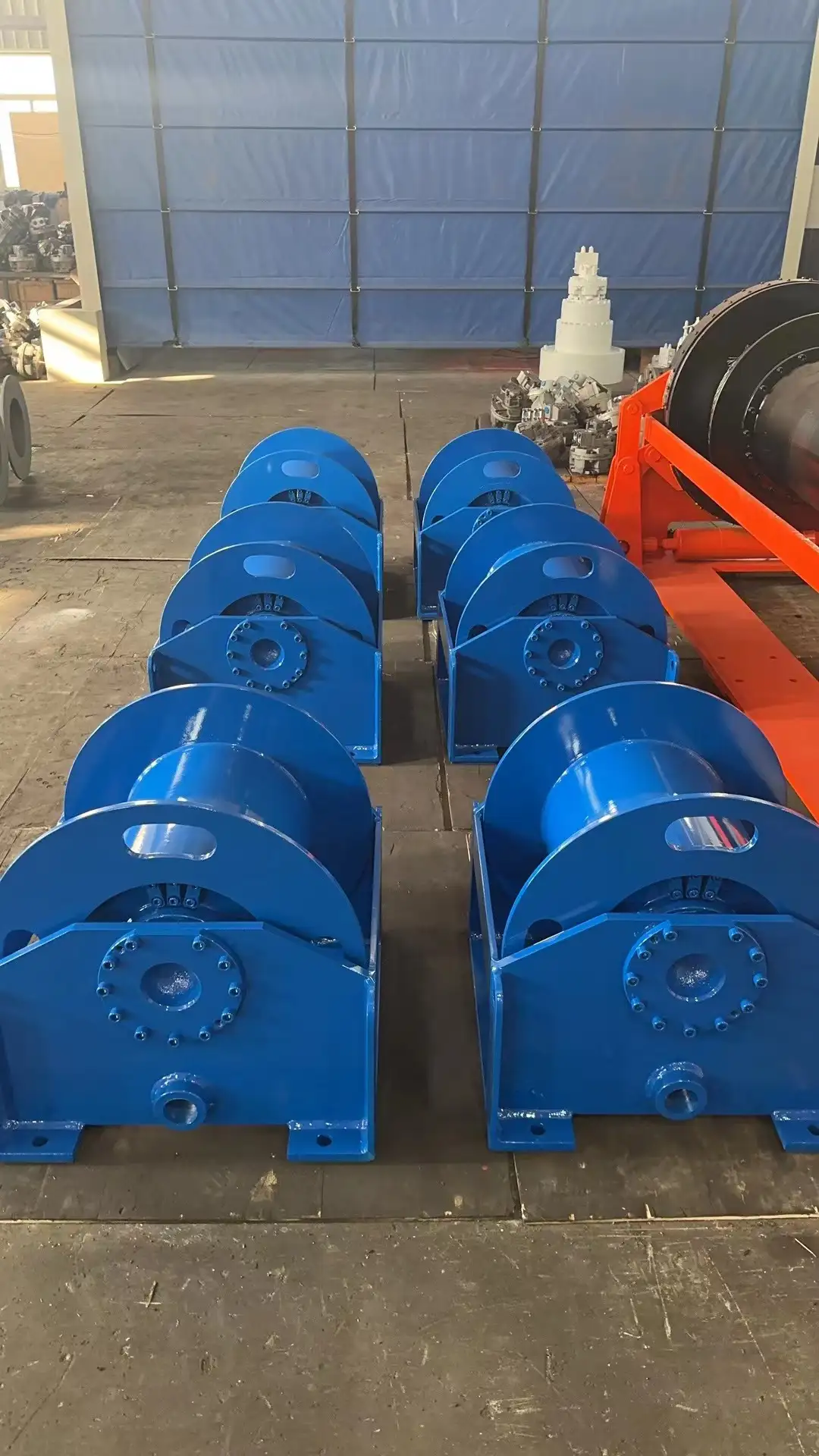 ramp winch 6 ton