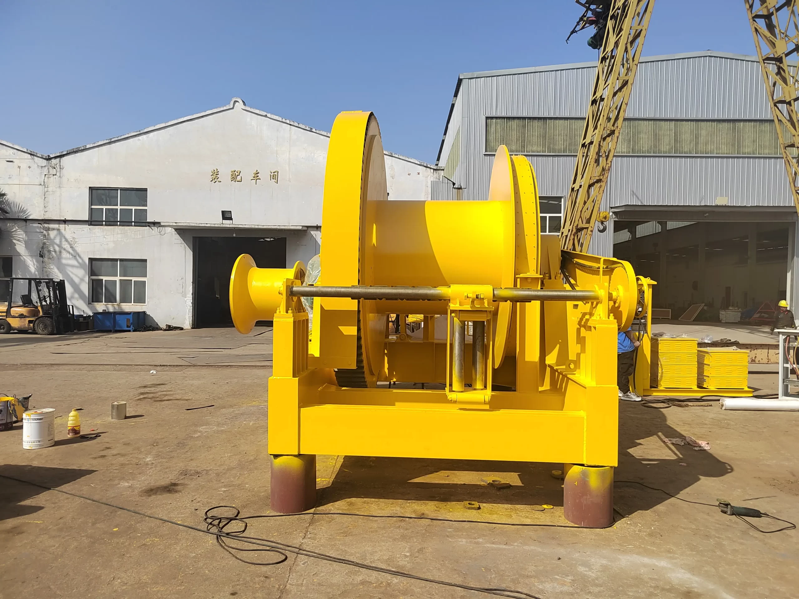 70T slipway winch