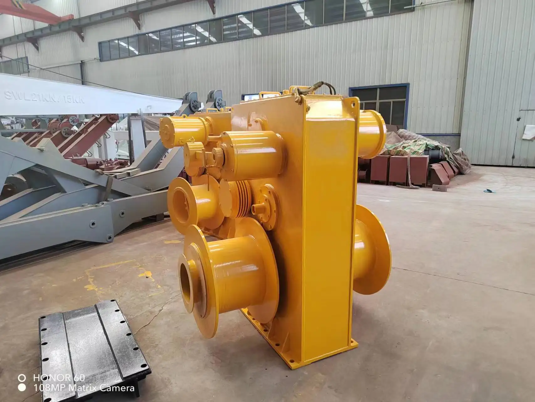 Electric davit winch 15Ton