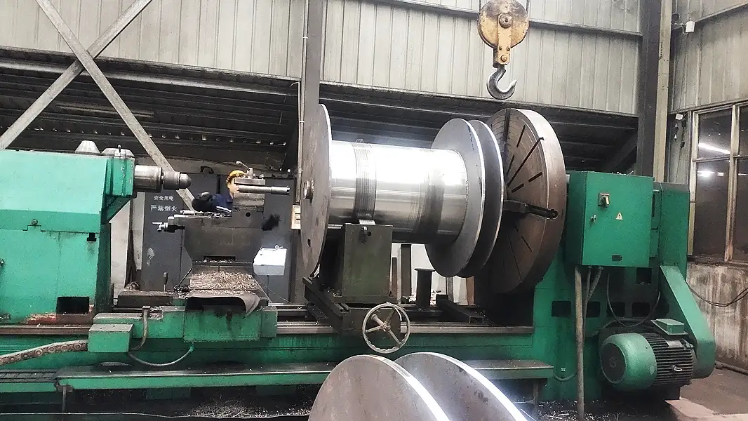 Winch Drum Machining Process winch drum fabrication