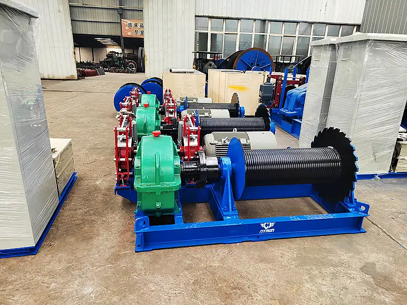 nybon electric winch with power cabinets