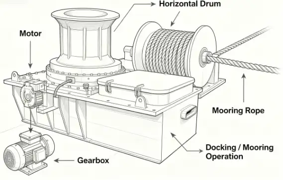 How Does a Horizontal Capstan Work