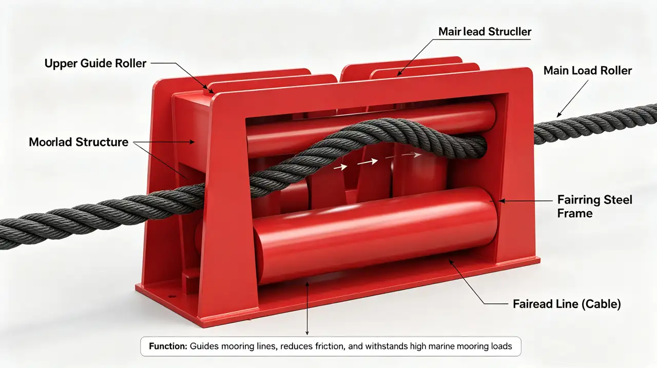 how does a marine fairlead work how does a marine fairlead work