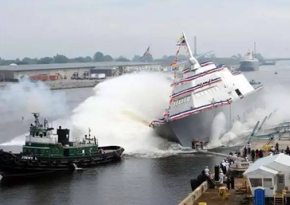 ship side launching 